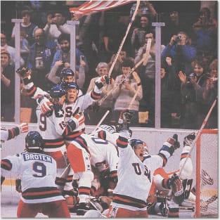 USA Hockey 1980 Winter Olympics Posters and Art